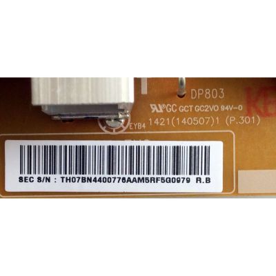 FUENTE DE PODER / SAMSUNG BN44-00776A / L65H1_EHS / PANEL CY-DJ065CGNV1H / MODELOS UN65H6203AFXZA MH01 / UN65H6203BFXZA IH01 / UN65J6200AFXZA AA03 / UN65J6200AFXZA AH01 / UN65J6200AFXZA IH02 / UN65J620DAFXZA AH01 / UN65J620DAFXZA IH02 - Imagen 5